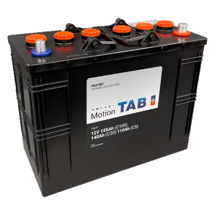 Batería 12V Ciclo Profundo TAB Motion 110P | 155Ah - Baterías Monoblock