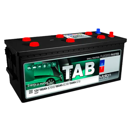 Batería 12V Ciclo Profundo TAB Motion 150P | 190Ah - Baterías Monoblock