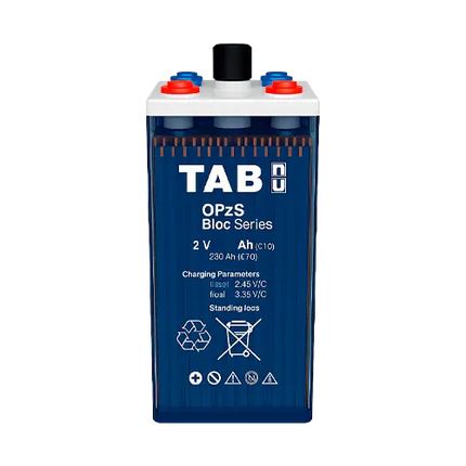 Batería 24V Estacionaria TAB 12 OPZS 1500 | 2260Ah - Elemento OPZS