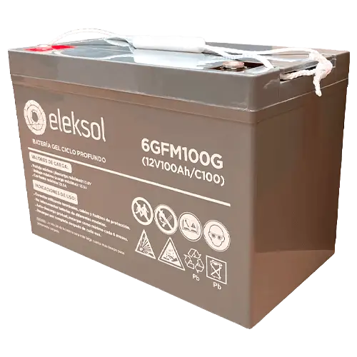 Batería Gel Eleksol 6GFM100G 12V 100Ah - Tiensol