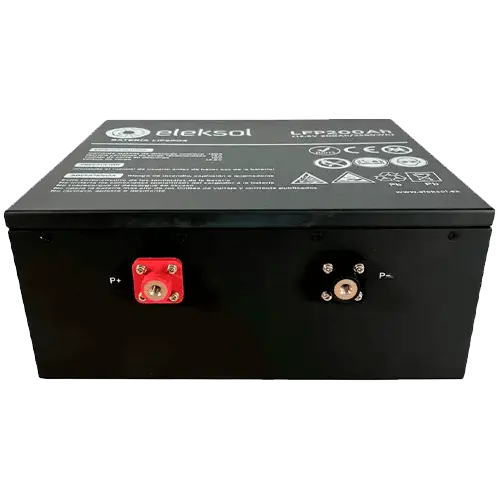 Batería Litio Eleksol LFP200BTBA 12.8V 200Ah Bajo Asiento - Tiensol
