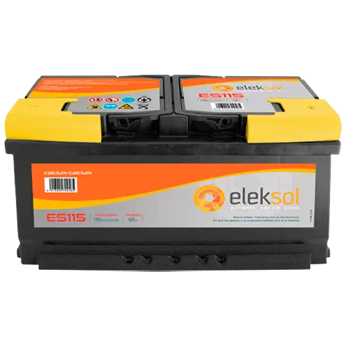 Batería Solar Eleksol ES115 12V 115Ah Sellada - Tiensol