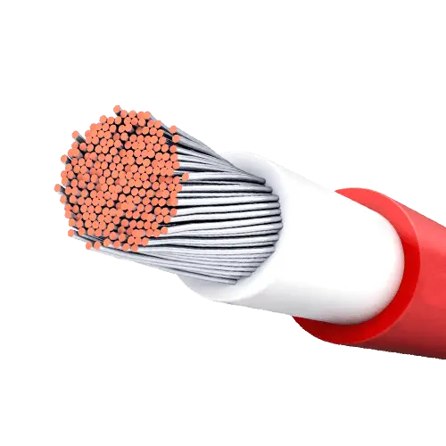Cable Solar rojo 1x6 mm² 25 Metros - Tiensol