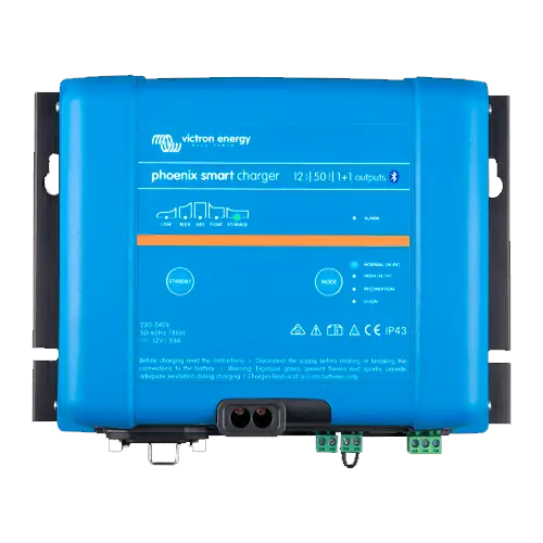Cargador de Baterias Victron Phoenix Smart IP43 12/50 (1+1) - Tiensol