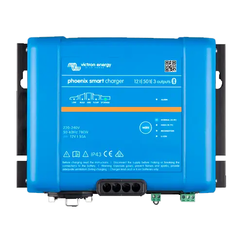 Cargador de Baterias Victron Phoenix Smart IP43 12/50 (3) - Tiensol