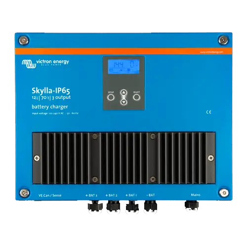 Cargador de Baterias Victron Skylla IP65 12/70 (3) - Tiensol