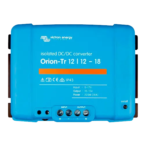 Convertidor CC - CC Victron Orion - Tr 12/12 - 18A - Tiensol