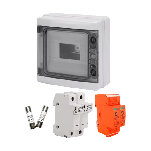 Kit Protecciones 1 MPPT Solar 600V 16A - Tiensol