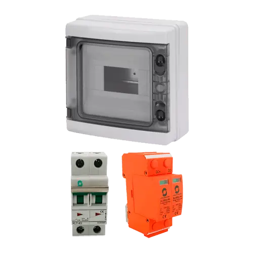 Kit Protecciones 1 MPPT Solar 600V 25A - Tiensol
