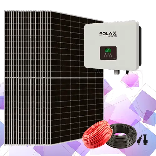Kit Solar 10 kW Solax Trifásico | Inversor X3 MIC - Tiensol