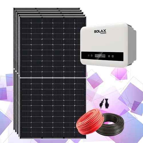 Kit Solar 3000W Solax Monofásico | Inversor X1 Mini - Tiensol