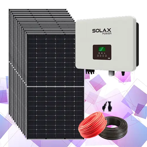 Kit Solar 8 kW Solax Trifásico | Inversor X3 MIC - Tiensol