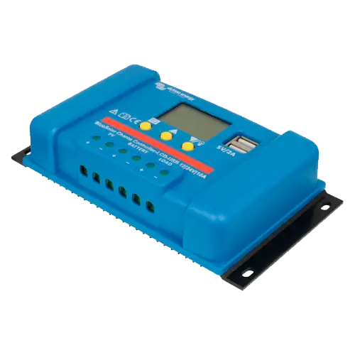Regulador de Carga PWM Victron BlueSolar LCD&USB 12/24 - 10 - Tiensol