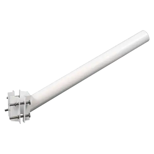 Soporte Blanco 47mm | Farola Solar | Poste o Pared - Tiensol