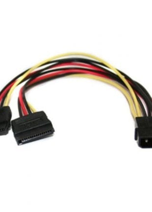 Adaptador Alimentación Molex a SATA 3GO CPSATAY/ Molex Macho - 2x SATA hembra - Tiensol