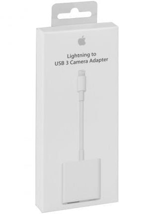 Adaptador Apple MK0W2ZM/A de conector Lightning a USB 3.0/ para Cámaras - Tiensol