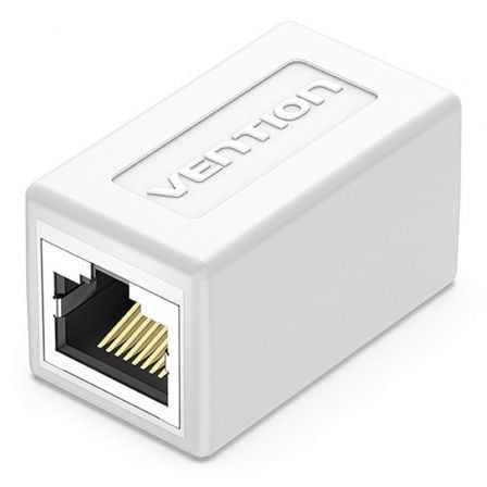 Adaptador Conector RJ45 IPVW0 - 5 Cat6 FTP/ RJ45 Hembra - RJ45 Hembra/ 5 uds/ Blanco - Tiensol