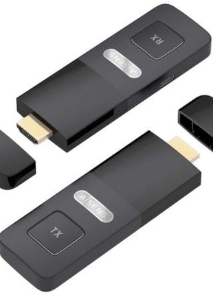 Adaptador de vídeo inalámbrico HDMI a HDMI Aisens ASWL - H2K30M001 - BK - Tiensol