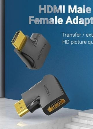 Adaptador HDMI 4K 270º Vention AIQB0/ HDMI Macho - HDMI Hembra - Tiensol