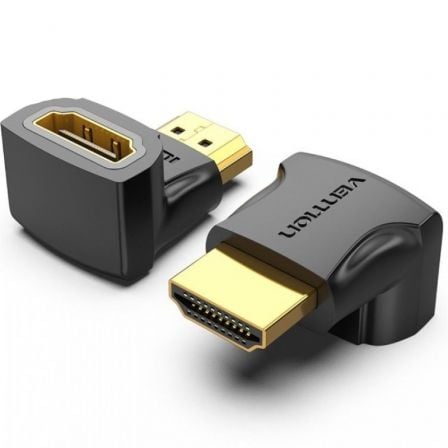 Adaptador HDMI 4K 90º Vention AIOB0/ HDMI Macho - HDMI Hembra - Tiensol