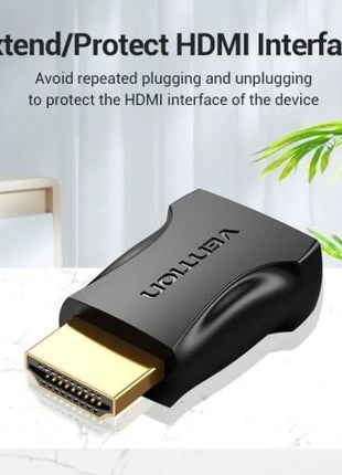 Adaptador HDMI 4K Vention AIMB0/ HDMI Macho - HDMI Hembra - Tiensol