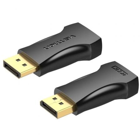 Adaptador HDMI 4K Vention HBPB0/ DisplayPort Macho - HDMI Hembra - Tiensol