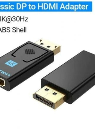 Adaptador HDMI 4K Vention HBPB0/ DisplayPort Macho - HDMI Hembra - Tiensol