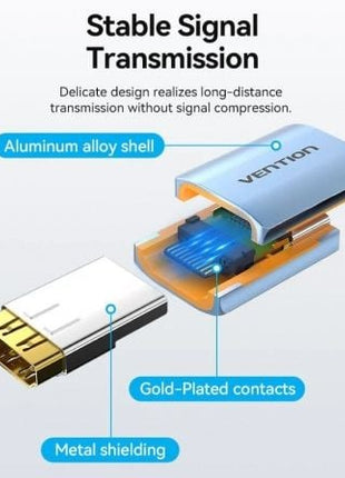 Adaptador HDMI 8K Vention AIUH0/ HDMI Hembra - HDMI Hembra - Tiensol