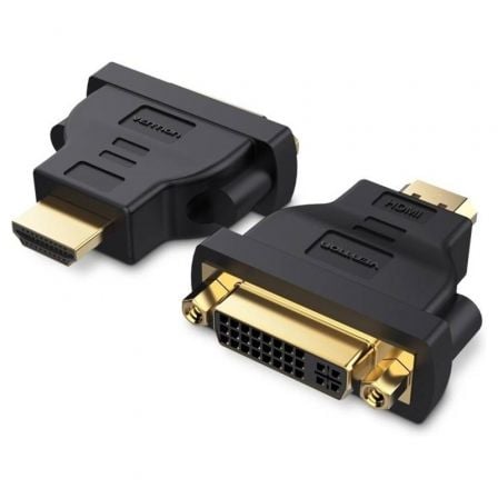 Adaptador HDMI Vention ECCB0/ HDMI Macho - DVI (24+5) Hembra - Tiensol