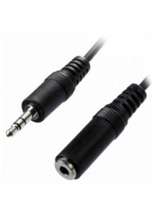 Adaptador Jack 3.5 3GO CA104/ Jack 3.5 Macho - Jack 3.5 Hembra/ 3m - Tiensol