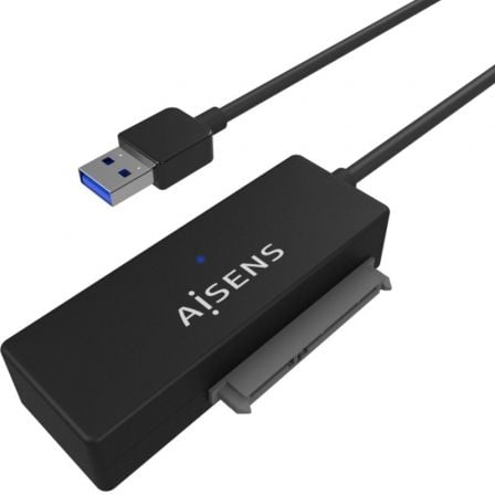 Adaptador para Discos Duros 2.5'/3.5' Aisens ASE - 35A01B/ USB 3.0 - SATA/ con Alimentador - Tiensol