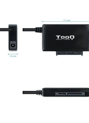 Adaptador para Discos Duros 2.5'/3.5' Tooq TQHDA - 01A/ USB 3.0 Macho - SATA - Tiensol