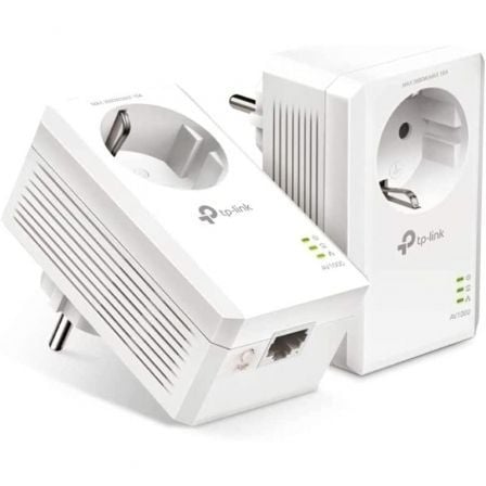 Adaptador Powerline TP - Link TL - PA7017P KIT AV1000 1000Mbps/ Alcance 300m/ Pack de 2 - Tiensol