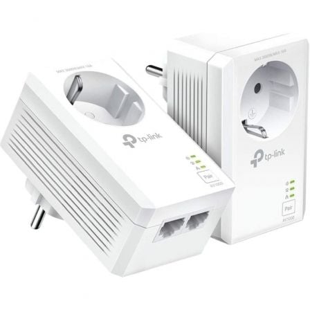 Adaptador Powerline TP - Link TL - PA7027P KIT 1000Mbps/ Alcance 300m/ Pack de 2 - Tiensol