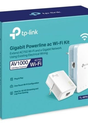 Adaptador Powerline TP - Link TL - WPA7517 Kit 1000Mbps/ Alcance 300m/ Pack de 2 - Tiensol