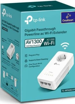 Adaptador Powerline TP - Link TL - WPA8631P 1300Mbps/ Alcance 300m - Tiensol