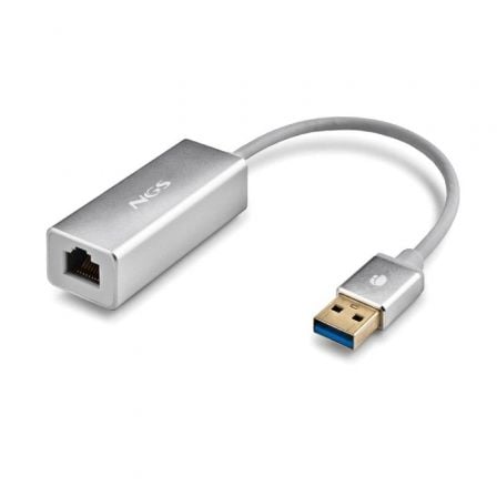 Adaptador USB 3.0 - RJ45 NGS Hacker 3.0/ 1000Mbps - Tiensol