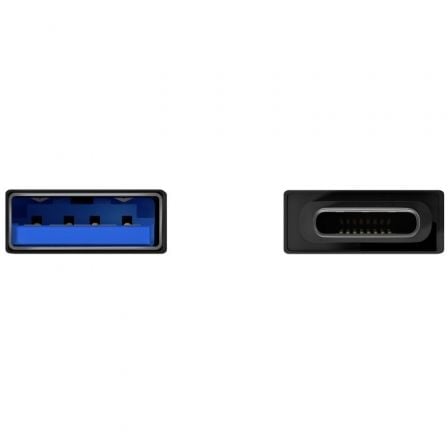 Adaptador USB 3.2 Aisens A108 - 0717/ USB Hembra - USB Tipo - C Macho/ Negro - Tiensol