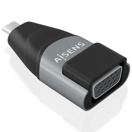 Adaptador USB Tipo - C Aisens A109 - 0863/ USB Tipo - C Macho/ VGA Hembra - Tiensol