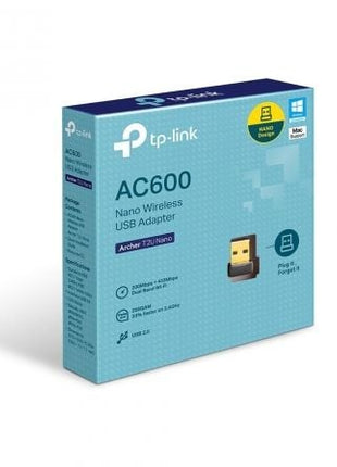 Adaptador USB - WiFi TP - Link Archer T2U Nano/ 600Mbps - Tiensol