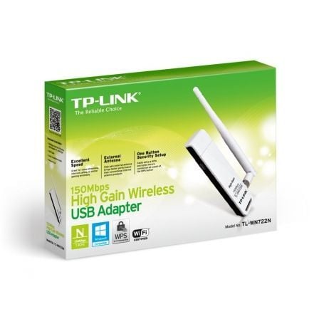 Adaptador USB - WiFi TP - Link TL - WN722N/ 150Mbps - Tiensol