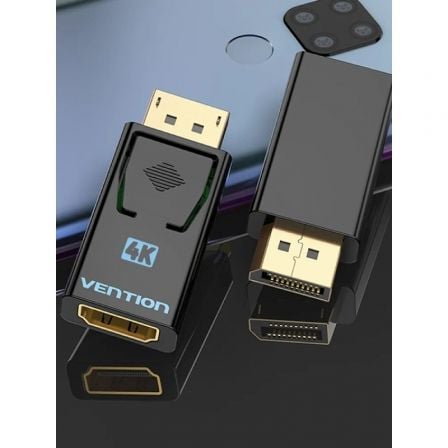 Adaptador Vention HBMB0/ DisplayPort Macho - HDMI Hembra - Tiensol