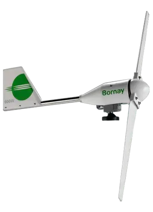 Aerogenerador Bornay Wind 25.2 + 2 Palas 3 kW 220V - Aerogeneradores