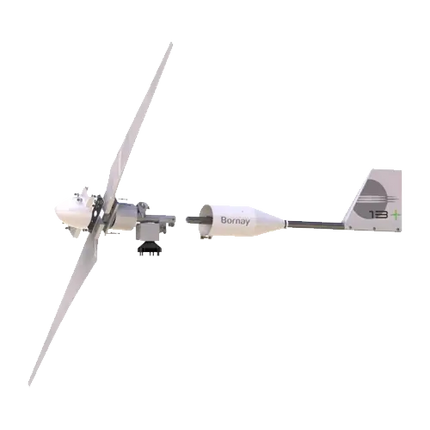 Aerogenerador Bornay Wind 25.2 + 2 Palas 3 kW 220V - Aerogeneradores