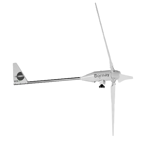 Aerogenerador Bornay Wind 25.3 + 3 Palas 5 kW 220V - Aerogeneradores