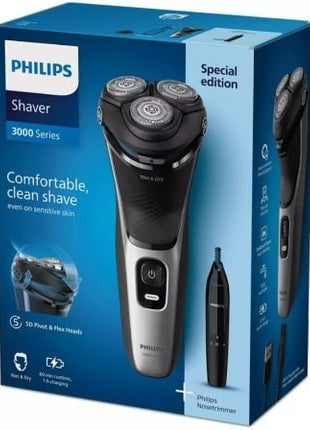 Afeitadora Philips Shaver Series 3000 S3143/02/ con Batería / 2 Accesorios - Tiensol