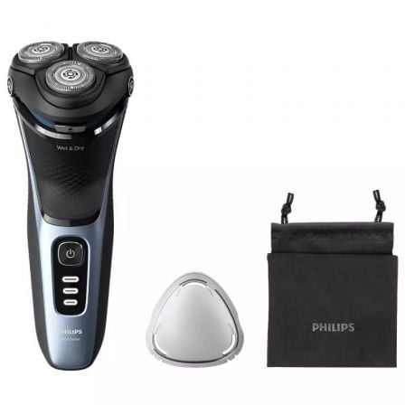 Afeitadora Philips Shaver Series 3000 S3243/12/ con Batería / 2 Accesorios - Tiensol