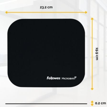 Alfombrilla Fellowes Estándar 5933907/ 0.20 x 232 x 199mm - Tiensol