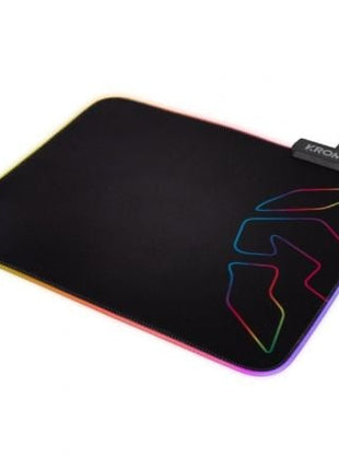 Alfombrilla Krom Knout RGB con Iluminación LED/ 320 x 270 x 3 mm - Tiensol