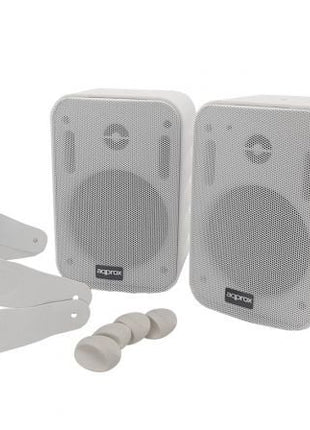 Altavoces Autoamplificados Approx APPSPK15X2/ 30W/ 2.0/ Blancos - Tiensol